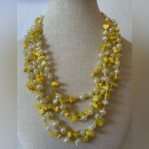 Pop of sunshine Necklace
